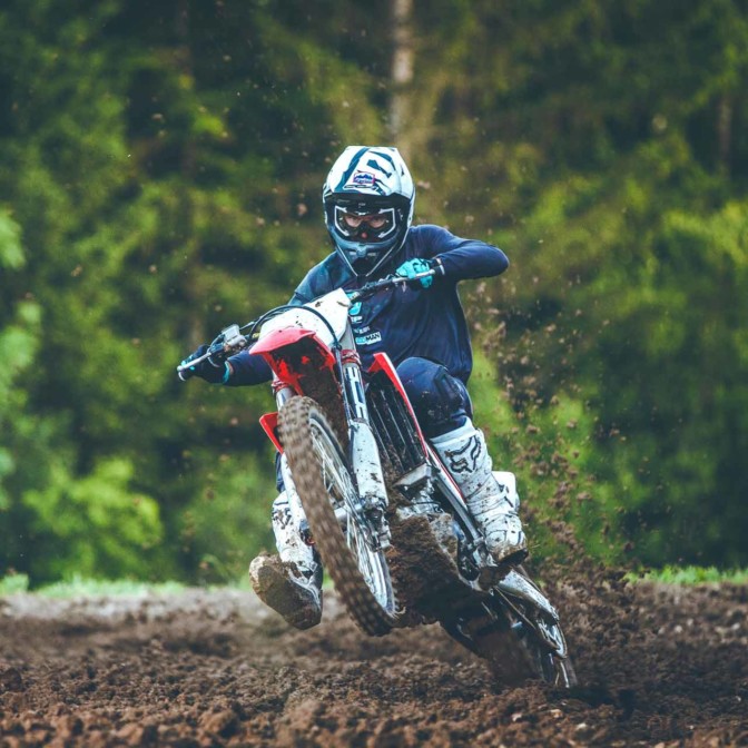 Pierrick Paget et sa Honda CRF 2018