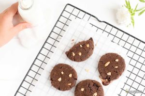 recette cétogène goûter des enfants cookie tout chocolat cacahuète sans sucre