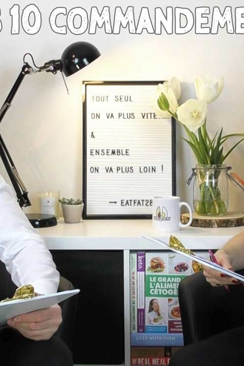 10 commandements du régime cétogène
