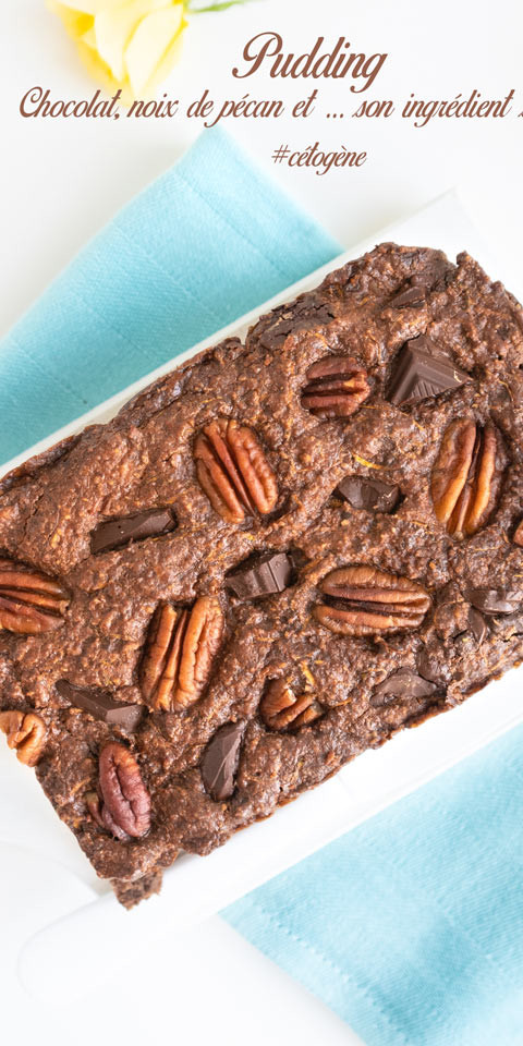 Recette-cetogene-pudding-chocolat-noix-pecan-courgette