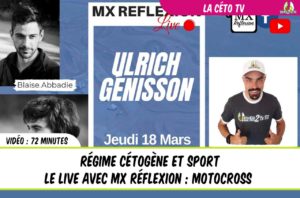 live mx reflexion régime cétogène sport motocross